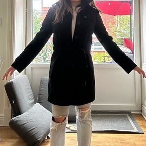 Banana republic wool trench